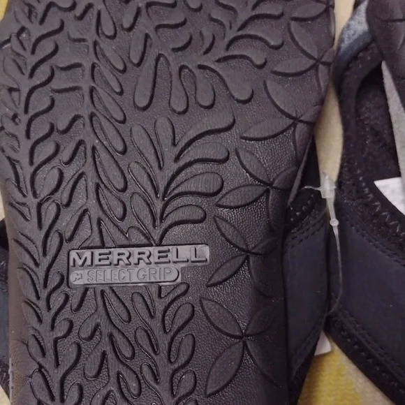 Merrell Black and Gray Terrain Comfort Sandals Sz 8 - Picture 6 of 9
